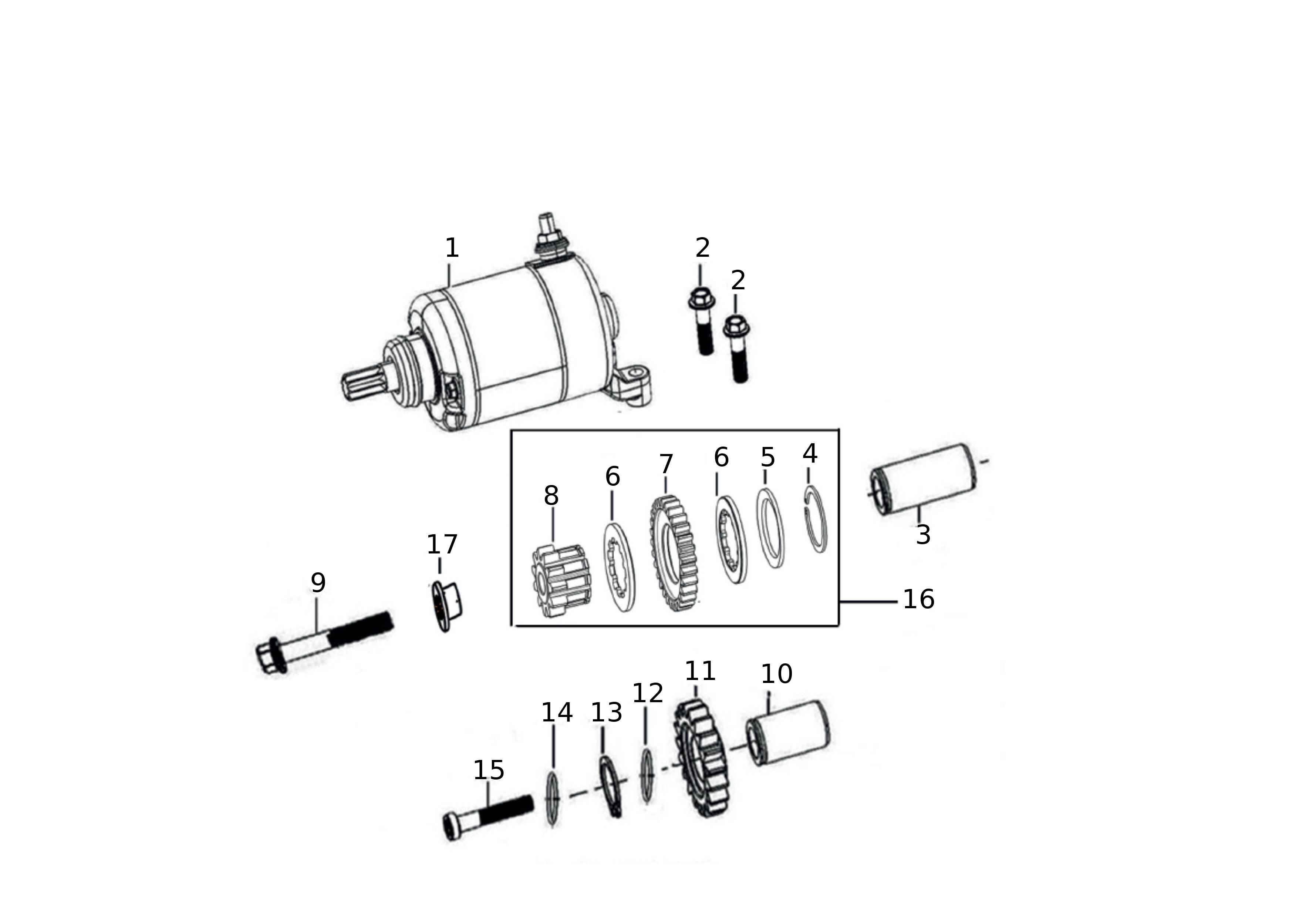 Starting Motor