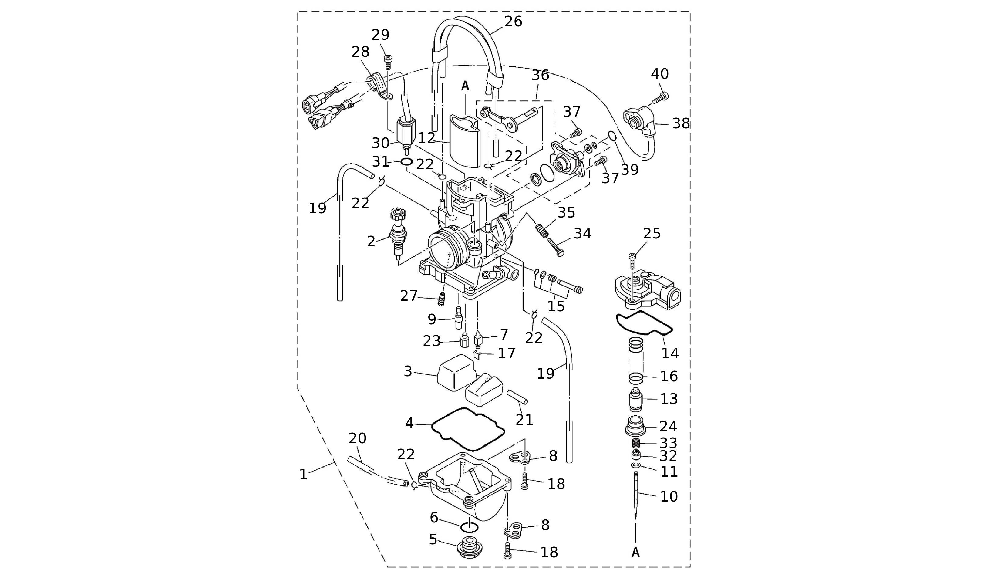 CARBURETOR ASSY 1
